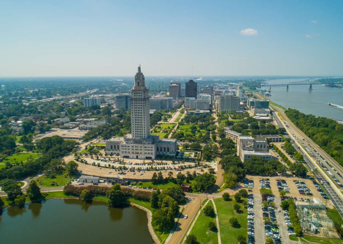 #11. Baton Rouge, Louisiana - Average total cost per day: $52.35 (up 9.1%) --- Rental car: $40.87 --- Taxes: $11.48