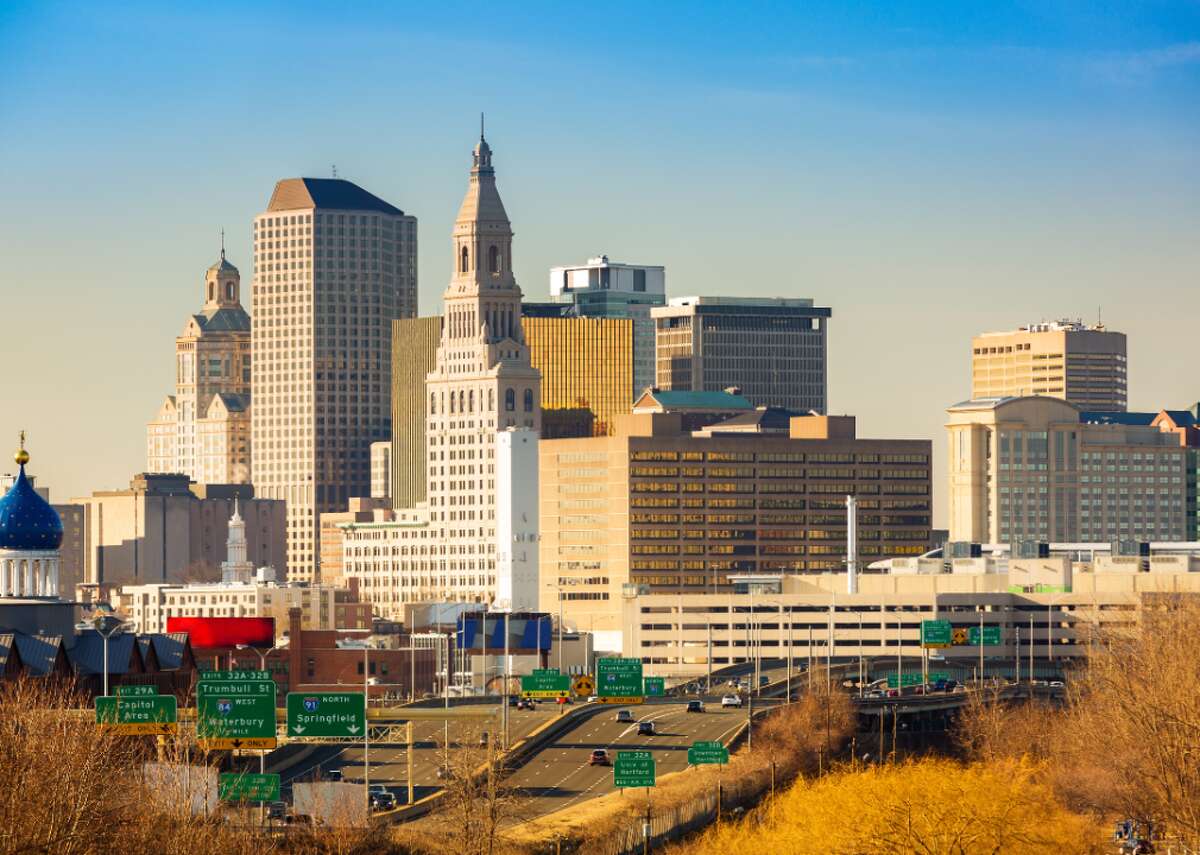#5. Hartford, Connecticut - Average total cost per day: $58.22 (up 15.8%) --- Rental car: $42.74 --- Taxes: $15.48