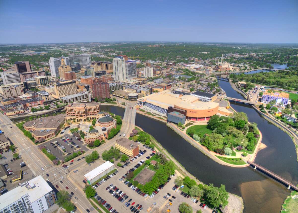 #4. Rochester, Minnesota - Average total cost per day: $60.35 (up 8.0%) --- Rental car: $42.98 --- Taxes: $17.37