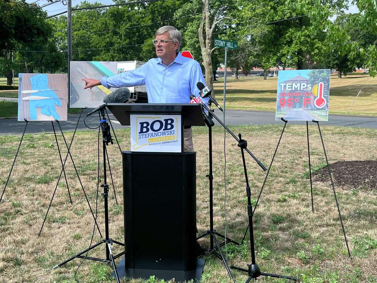 Republican gubernatorial candidate Bob Stefanowski, who has campaigned thus far on a proudly tough-on-crime platform, knocked Gov. Ned Lamont over a surprising subject Thursday: conditions in Connecticut prisons.