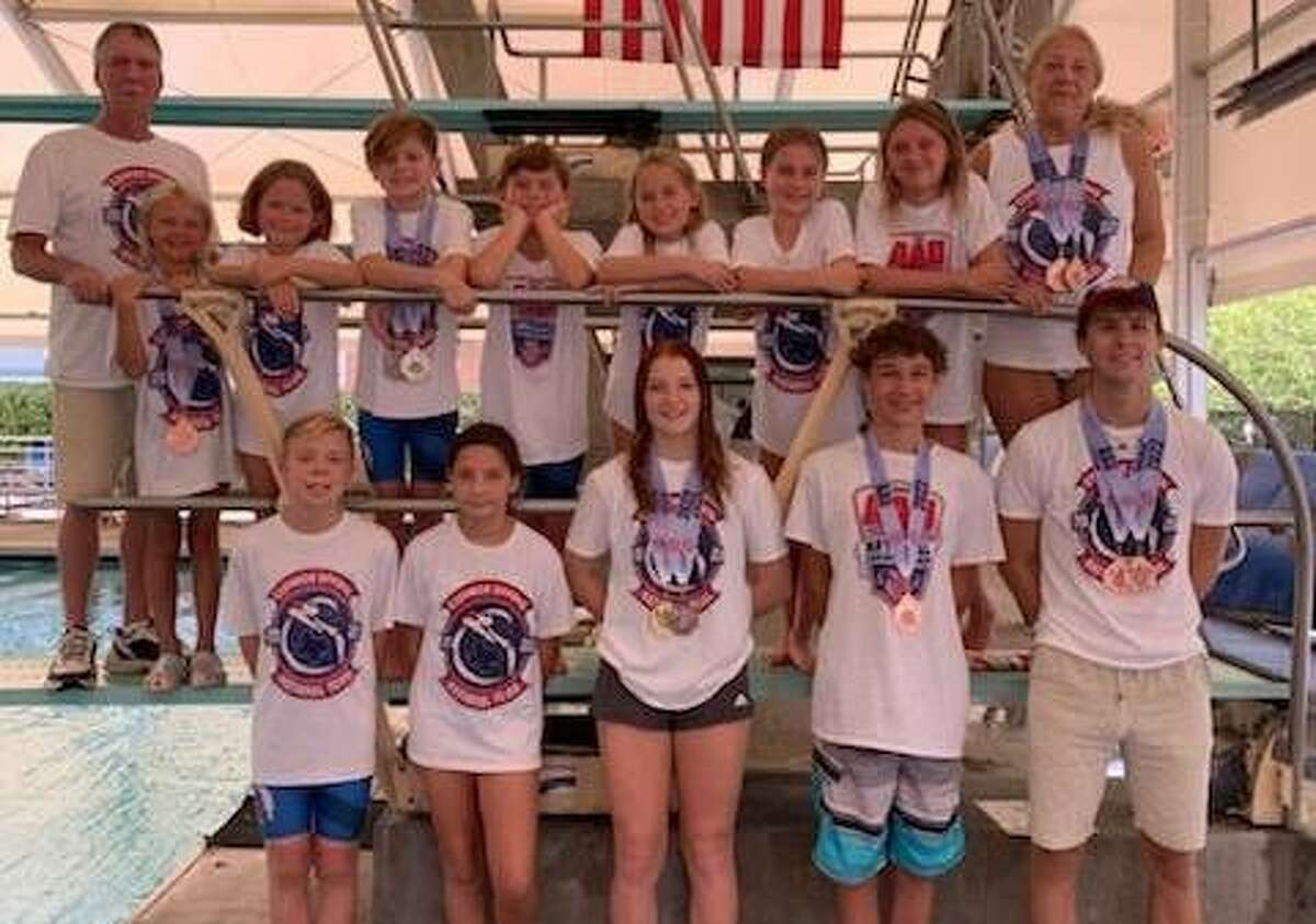 Members of the Conroe Dive Club recently competed at AAU Nationals.