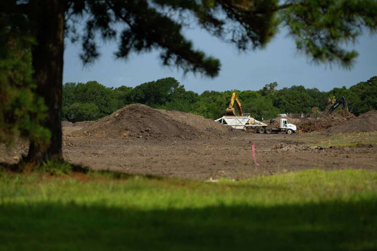 Construction continues on the fifth and final phase of Exploration Green in Clear Lake.