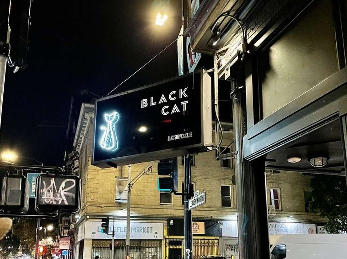 The Black Cat jazz club and bar in San Francisco's Tenderloin neighborhood was burglarized on July 26, police said.
