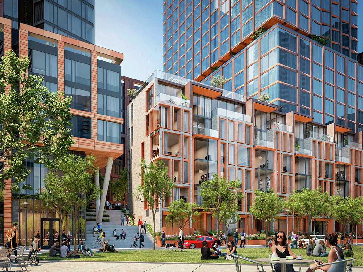 A rendering of the proposed Block 4 development in downtown San Francisco.