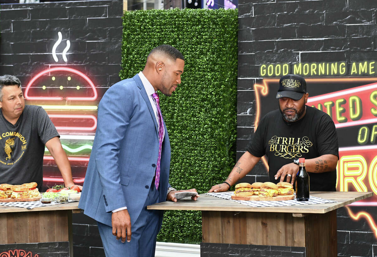 Houston rapper Bun B and his Trill Burgers team won a competition for best hamburger in America on Good Morning America on July 29 in New York.
