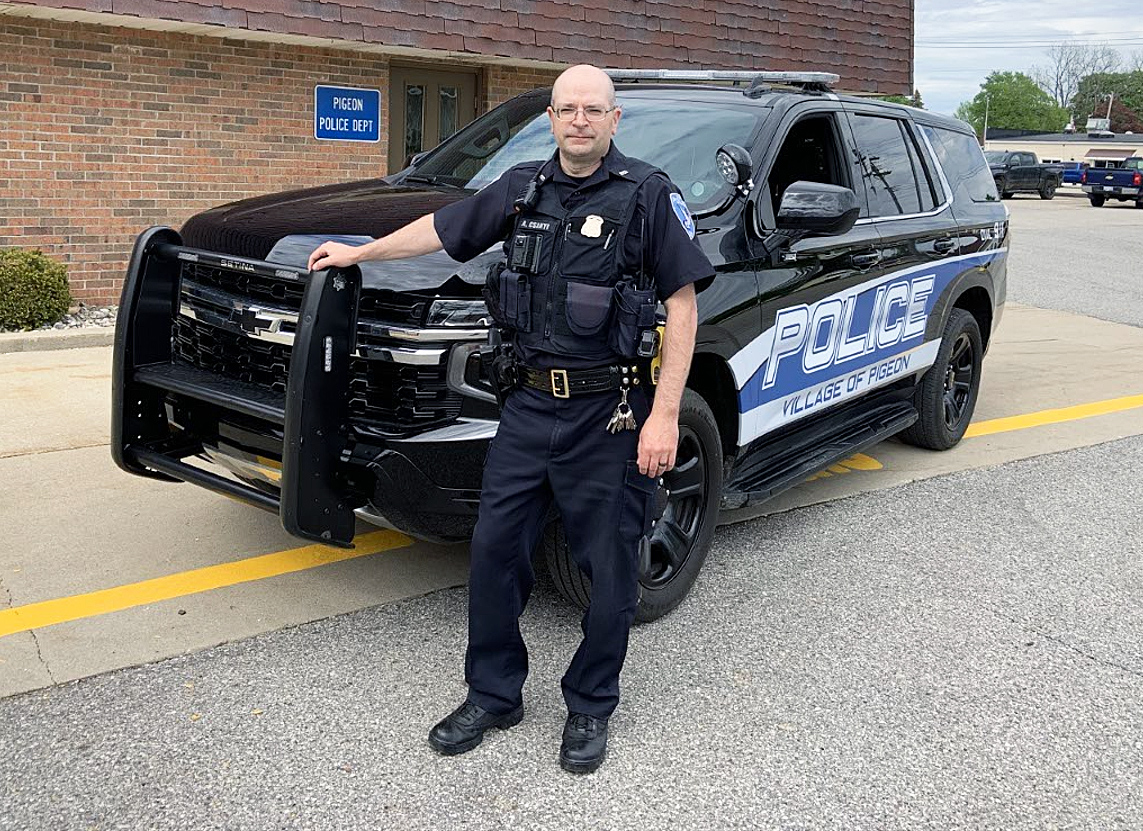 Village of Pigeon buys 2021 Chevy Tahoe for police department with USDA ...