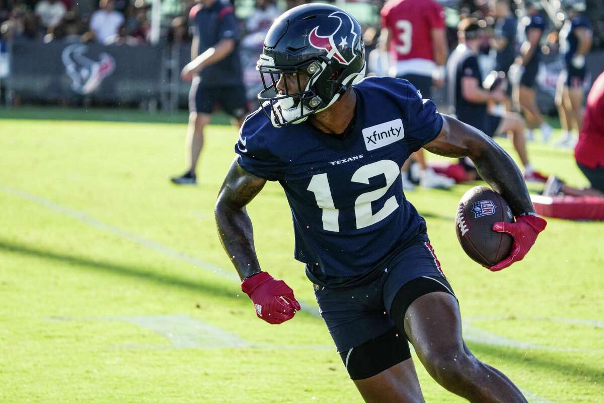 Nico Collins Football Paper Poster Texans