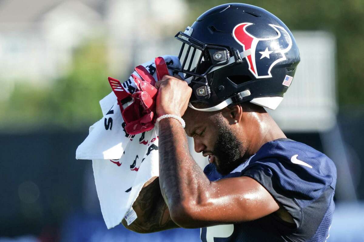 Nico Collins Football Paper Poster Texans