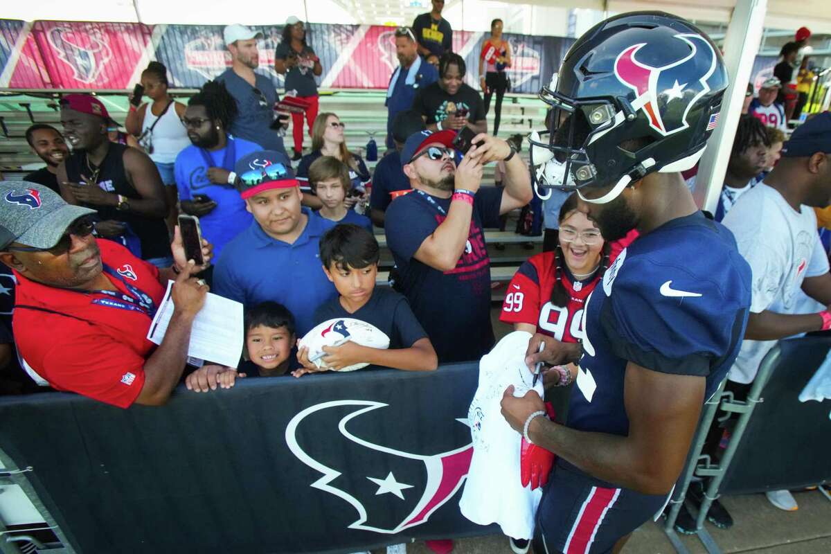 Houston Texans Road Name & Number T-Shirt - Brandin Cooks