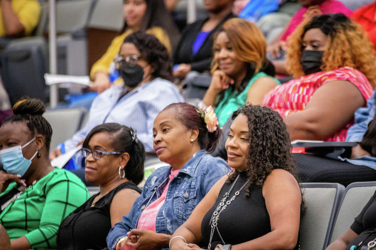 Spring ISD hosted "Joy in the Milestone: New Teacher and Mentor Celebration" in May 2022.