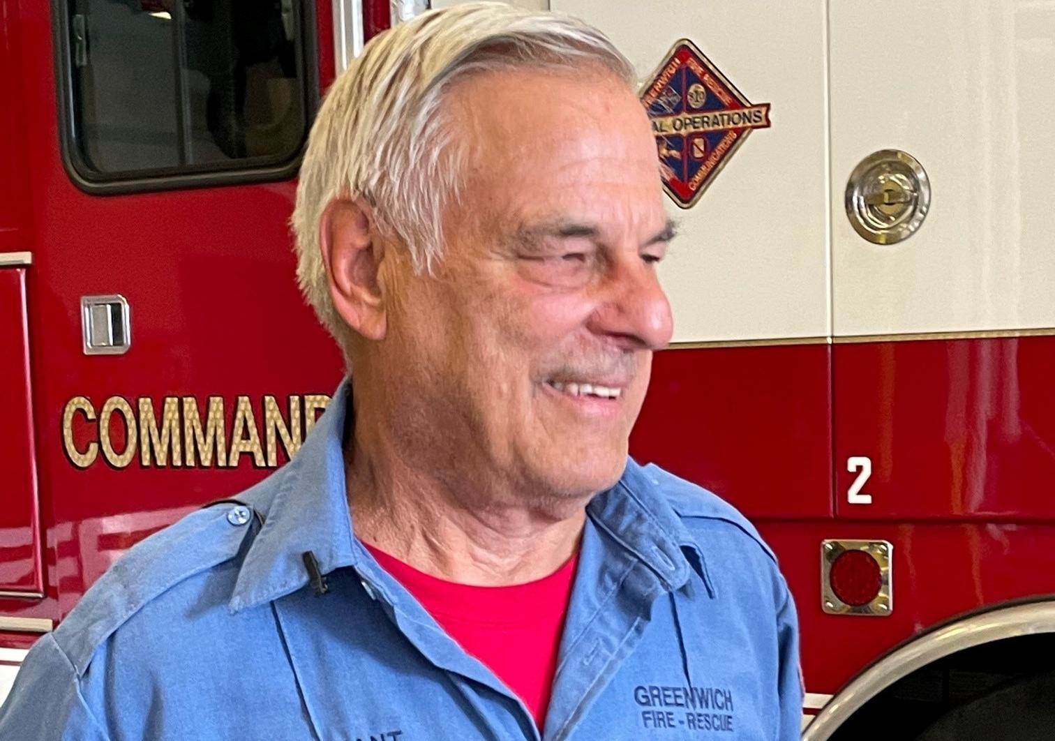 Greenwich fire lieutenant wraps up 50-year career with GFD