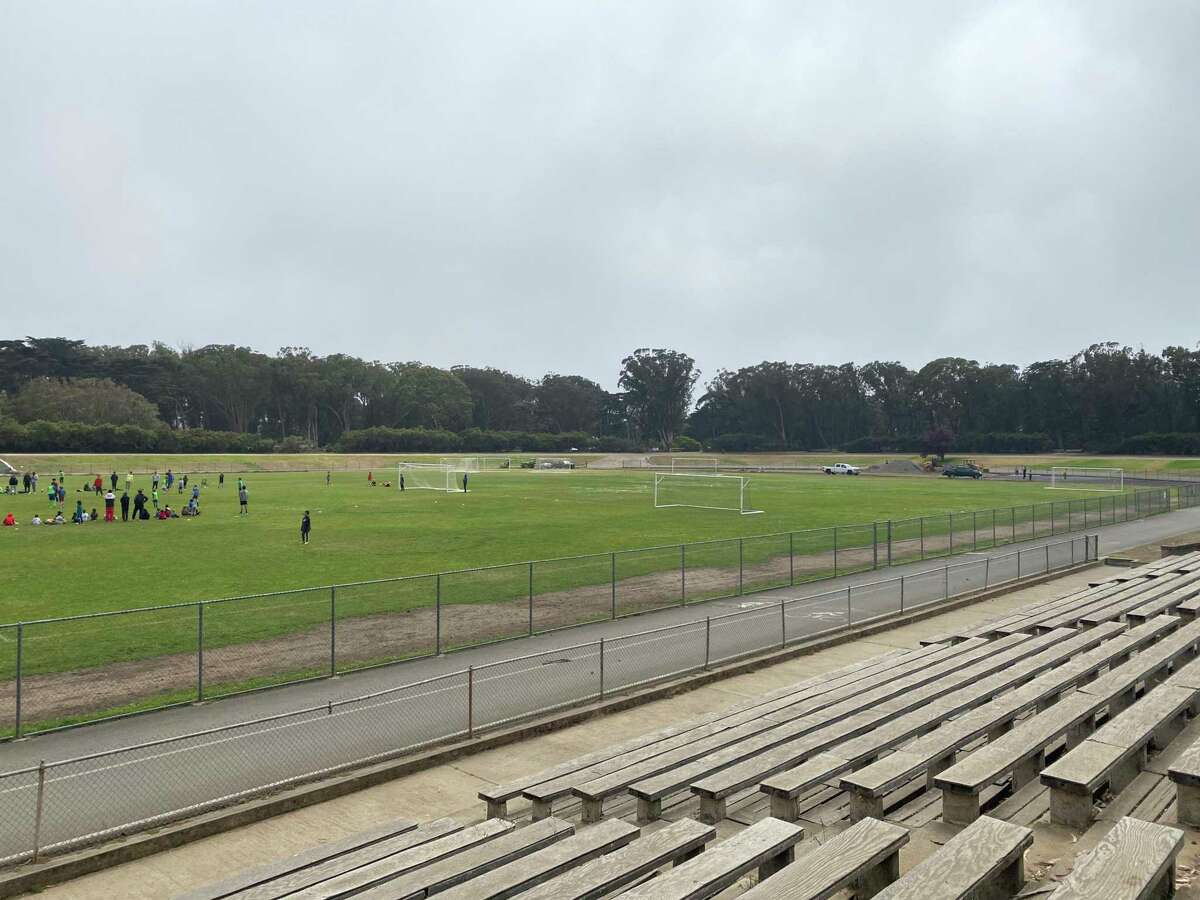 The Golden Gate Park Polo Field is getting a new concrete pad on its west end to better support the Outside Lands main stage and provide a place to set up tents during soccer tournaments.