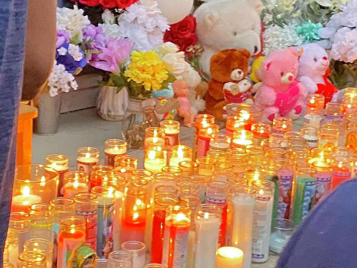 Dozens of people gathered on Whaley Street Friday night to mourn three children and a mother who died earlier this week. Danbury police say Sonia Loja, 36, killed her three children — 12-year-old Junior Panjon, 10-year-old Joselyn Panjon and 5-year-old Jonael Panjon — before taking her own life Wednesday.