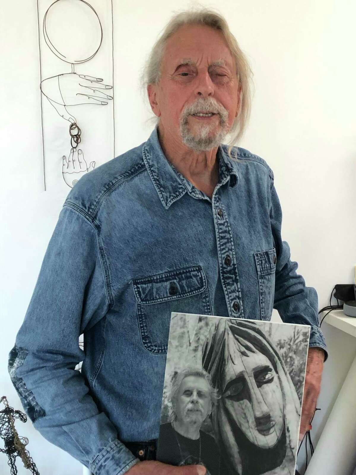 Jerry Kuns with artwork by Naomi Rosenberg.