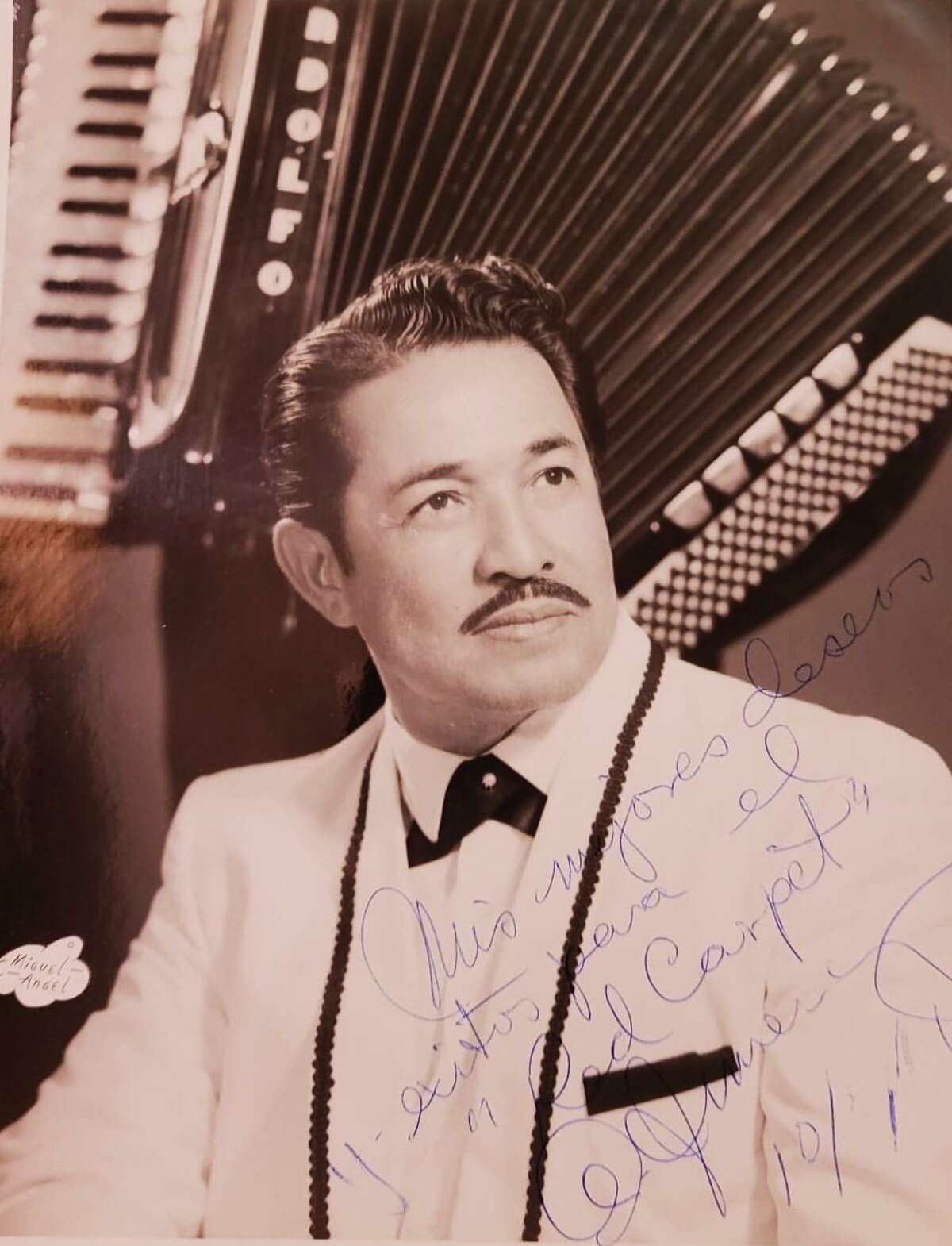 Adolfo Jimenez, an accordionist from Monterrey, Mexico, was the Red Carpet bandleader, whose quartet played for dancing several nights a week.