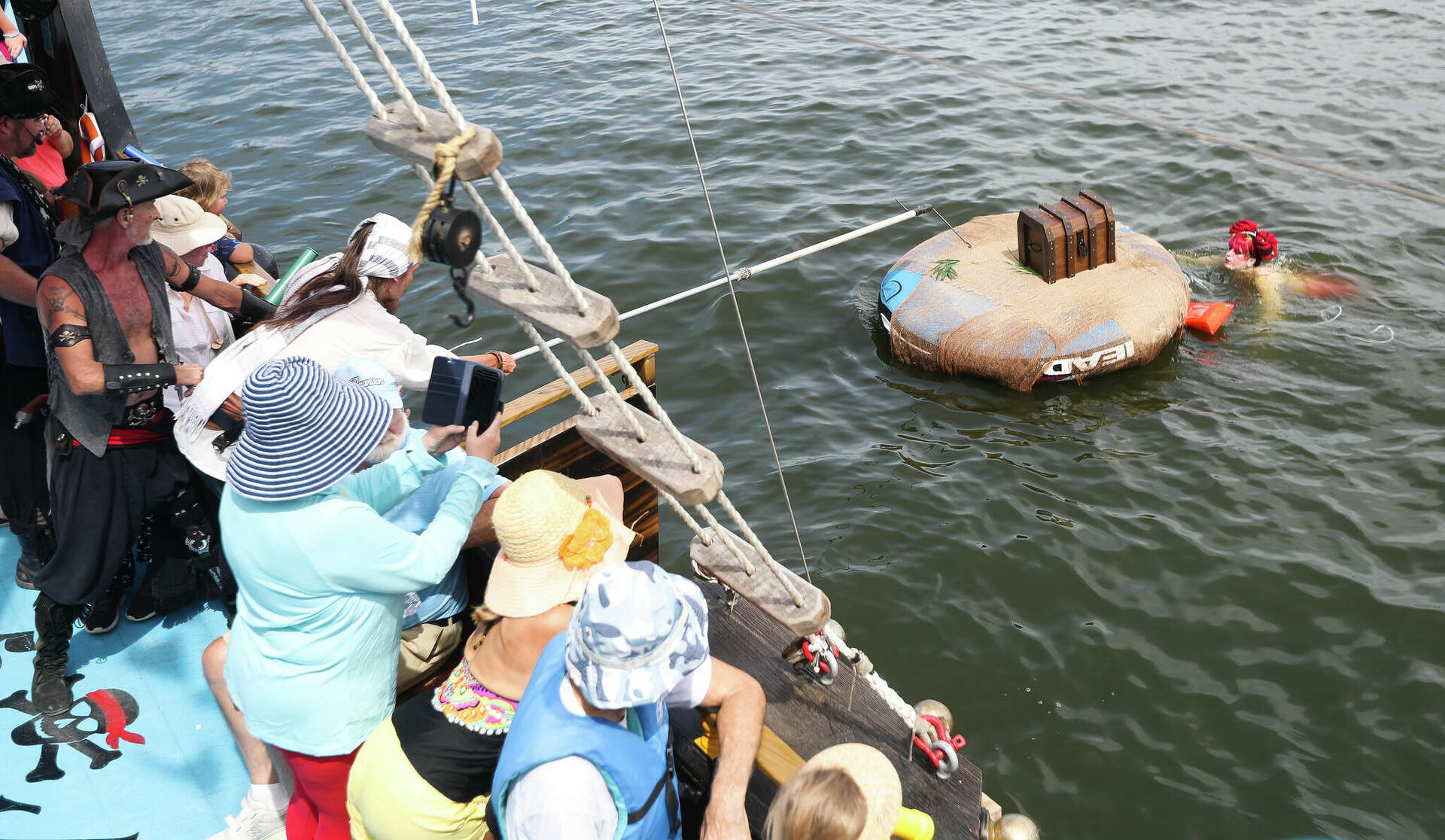 Lake Conroe's new pirate ship has an adult bar and