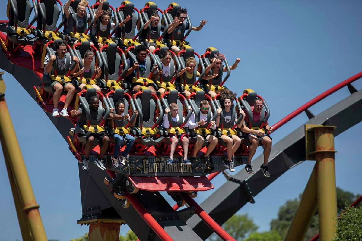 Thrill seekers flood Six Flags Fiesta Texas for new coaster