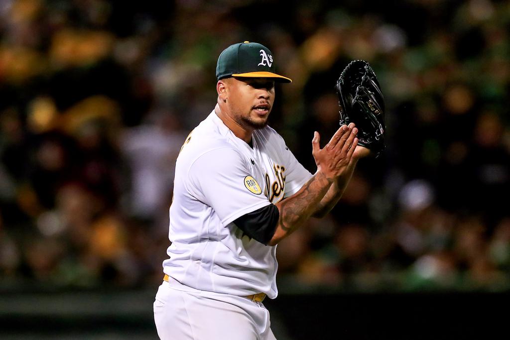 A's Montas showing positive signs, will make his next scheduled start