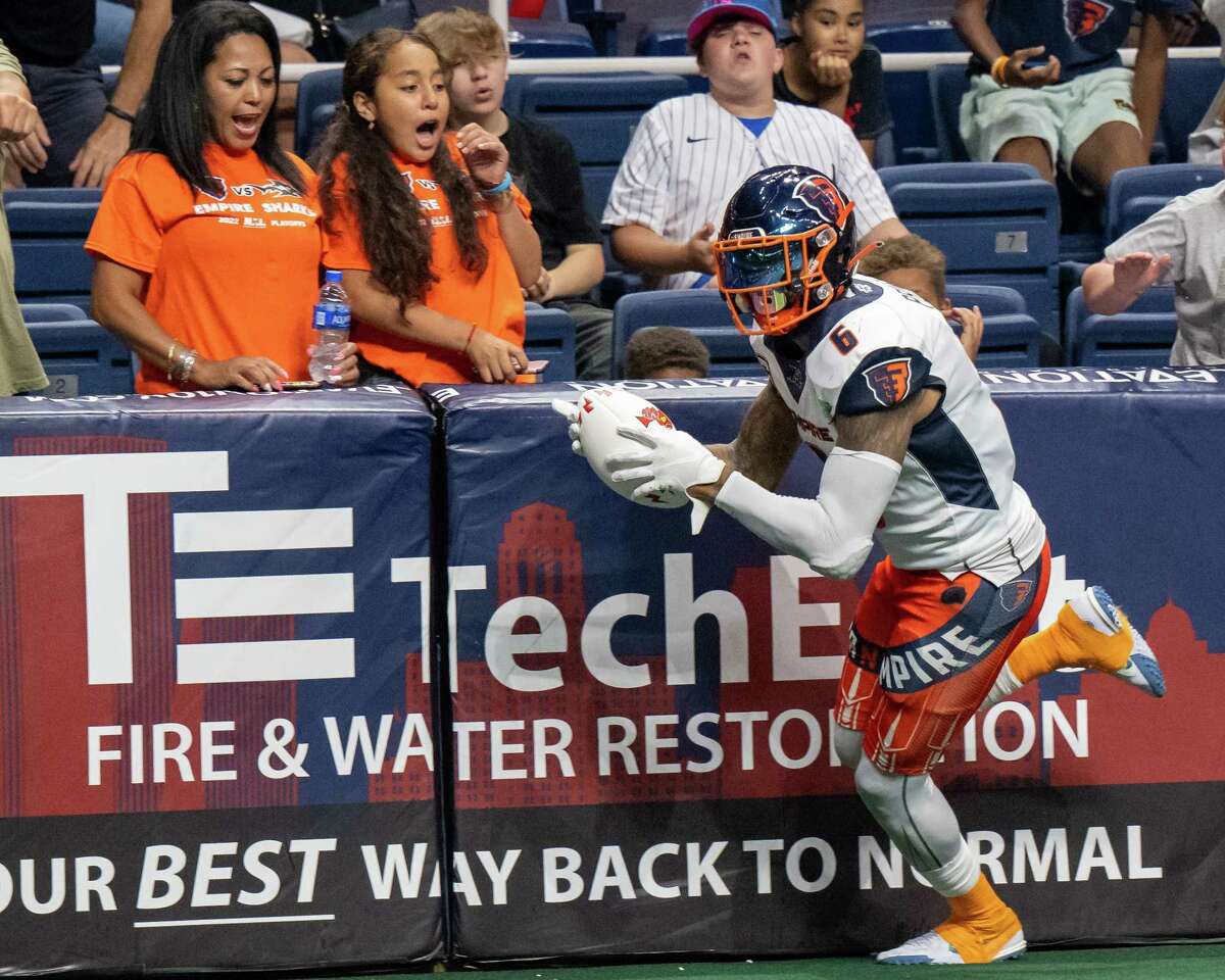 Albany Empire receiver Darius Prince said his favorite part of last year's championship win was having his daughter and nephew on stage with him. Both will be in attendance as Prince and the Empire try for a repeat Saturday.