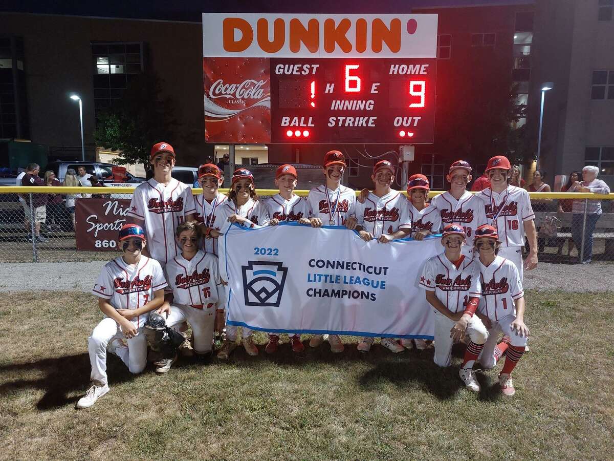 LLL Team Hat (White on Red) — Livermore Little League