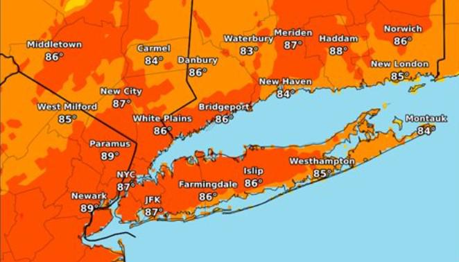 Heat wave could be coming to CT this week, weather service says