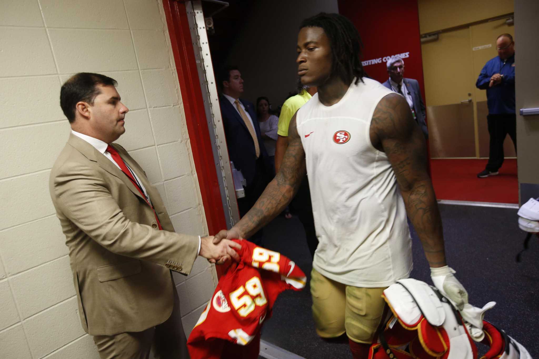 NFL punishes 49ers' linebacker Reuben Foster