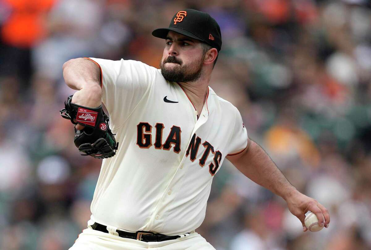 Carlos Rodon is scheduled to start for the Giants against the A’s at the Coliseum at 4 p.m. Saturday. (NBCSBA NBCSCA)