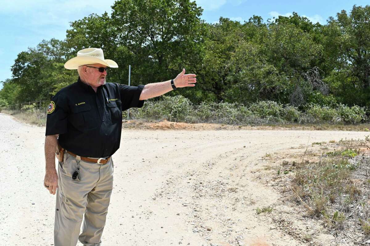 Fire Marshal Edwin Baker says Wilson County’s pastures and scrubland have been turned into a tinderbox by the South Texas drought. He says the wildfire threat is “as bad as I’ve ever seen it.”
