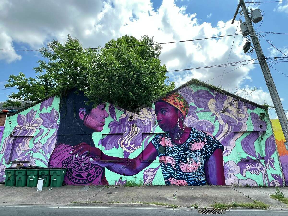 New Orleans thrums with public art, like this mural by Craig Cundiff titled, "I'm Here For You."