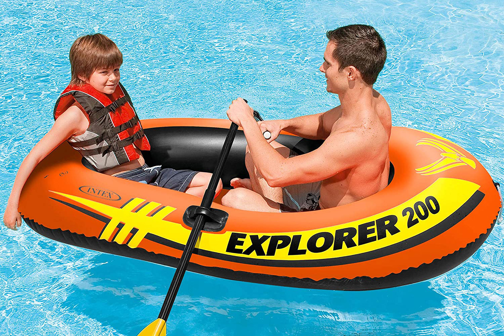 Sail through summer on this $12 inflatable 2-person boat