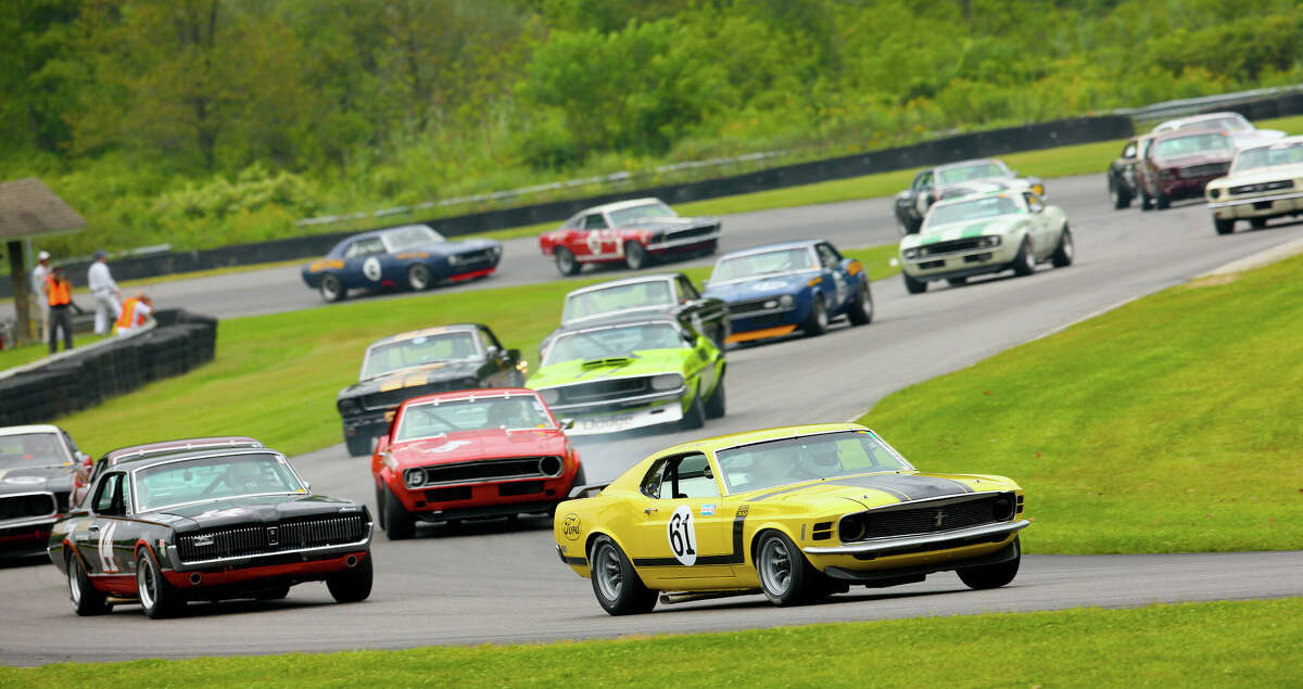 This year’s featured race group is the historic Trans Am, but there are no replicas here — these cars are straight from the late ’60s and early ’70s