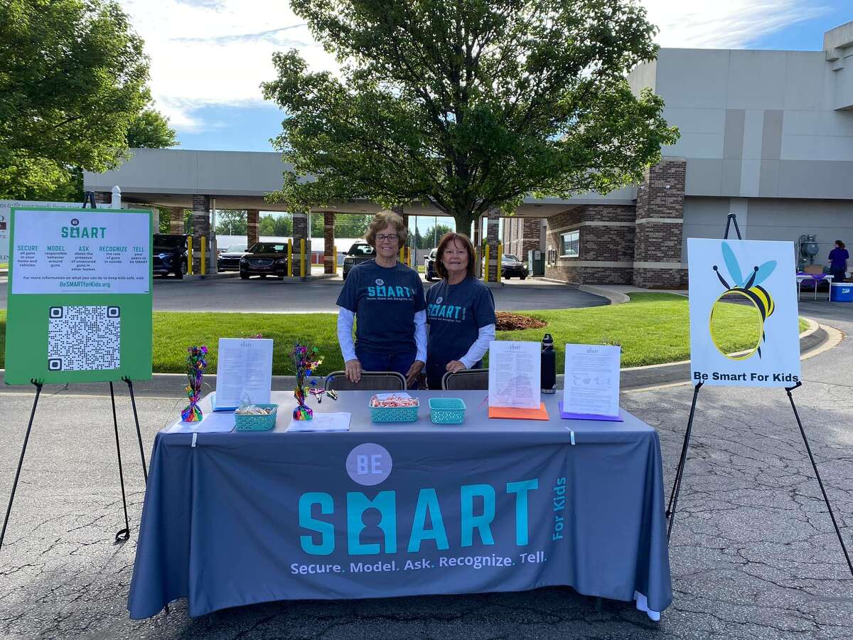 Be SMART volunteers table at previous events.   