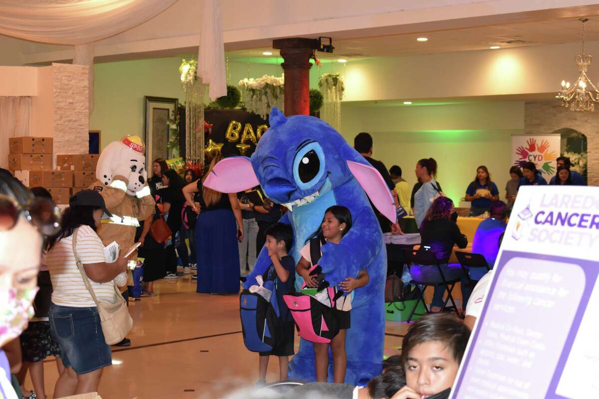 Families and children were invited by the county to a back-to-school fun day in preperation for the return to school on August 10 at the Ryoal Receptions ballroom on Monday August 1, 2022.