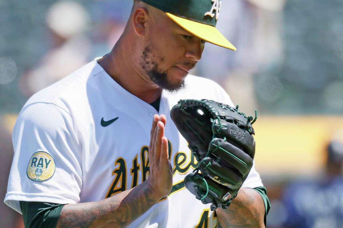 Boston Red Sox face Athletics' Frankie Montas, who they traded in