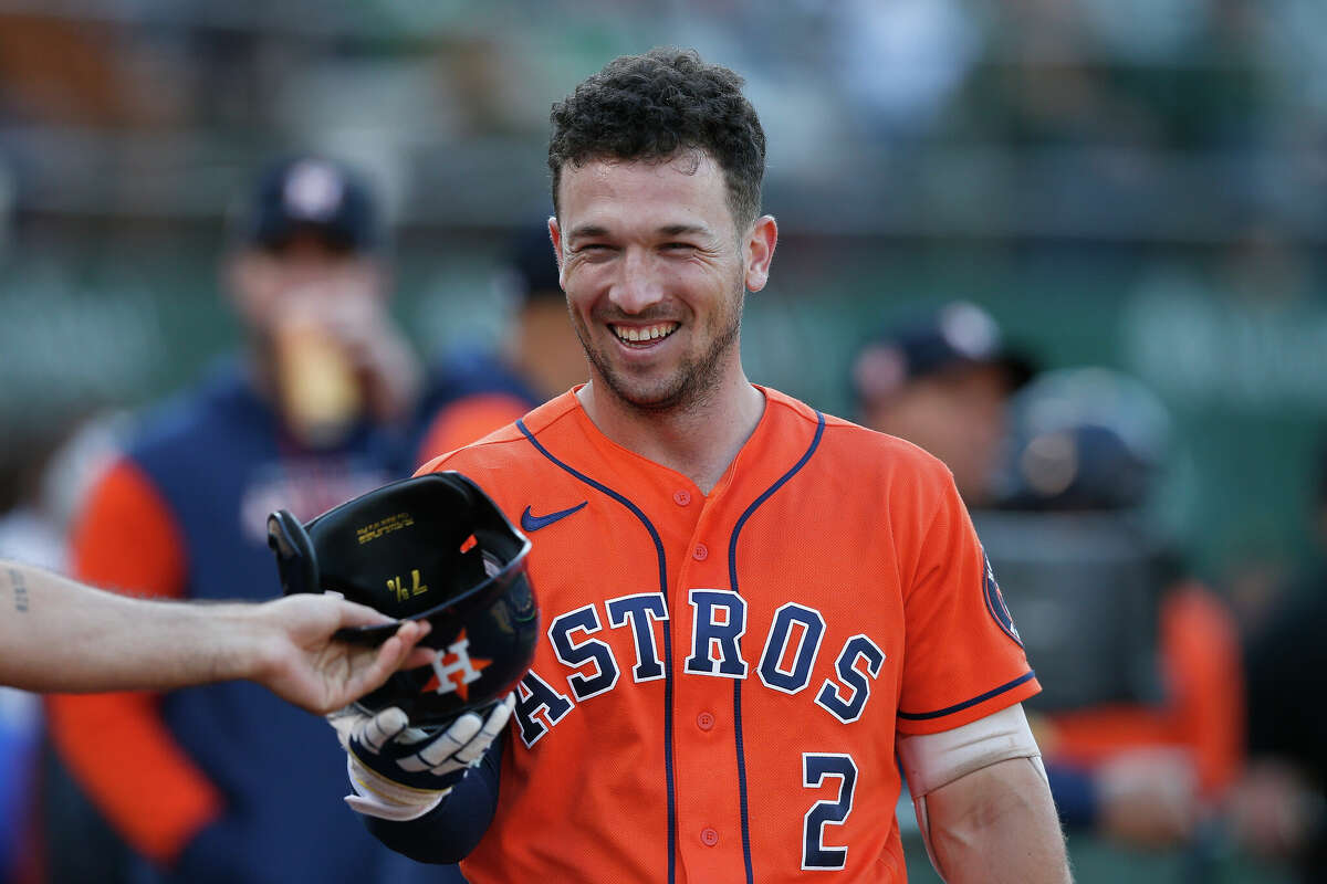 Astros third baseman Alex Bregman and his wife, Reagan, welcomed their first child on Monday night.
