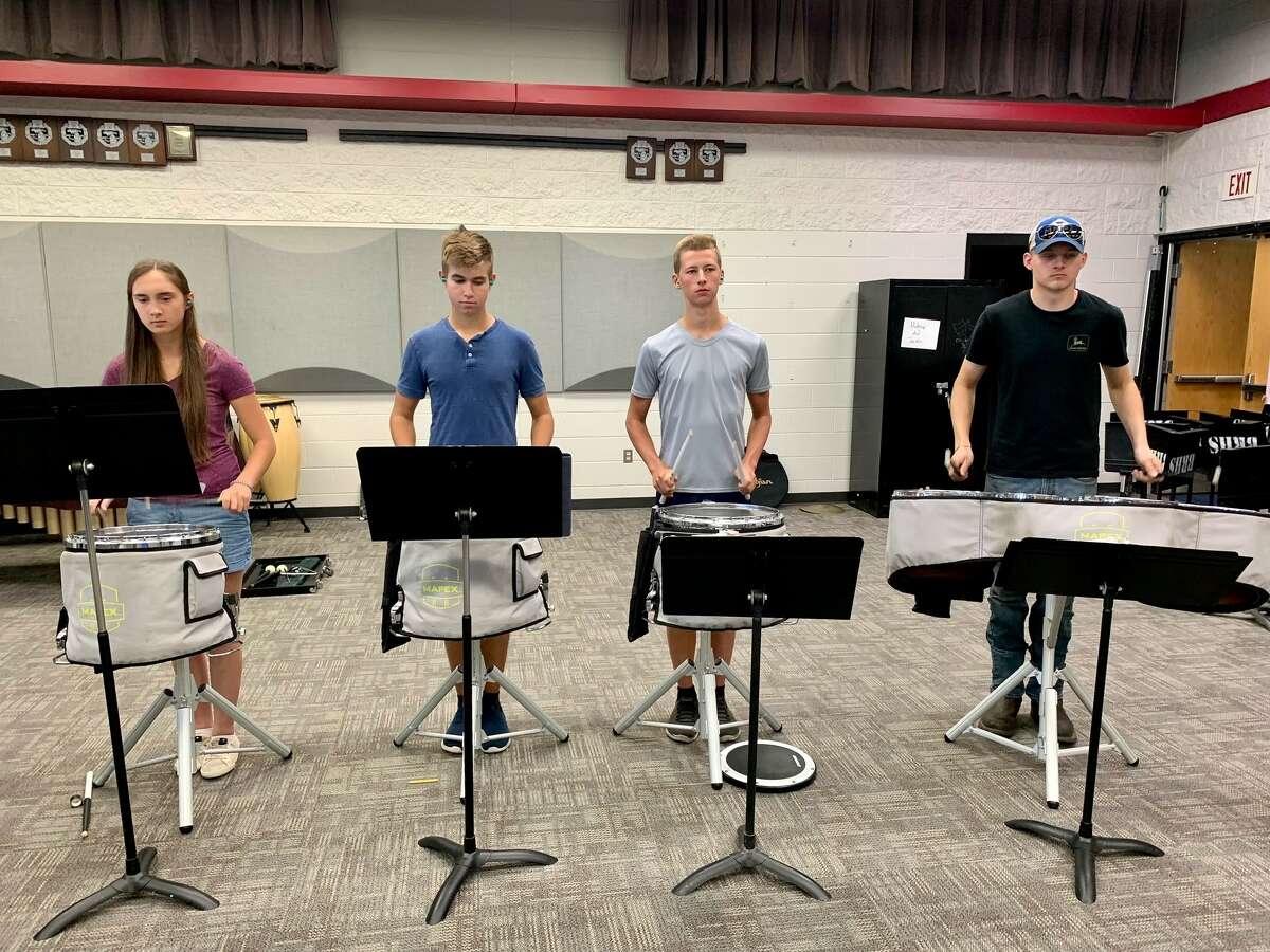 Big Rapids High School band's program has introduced many students to music and band throughout the years. 