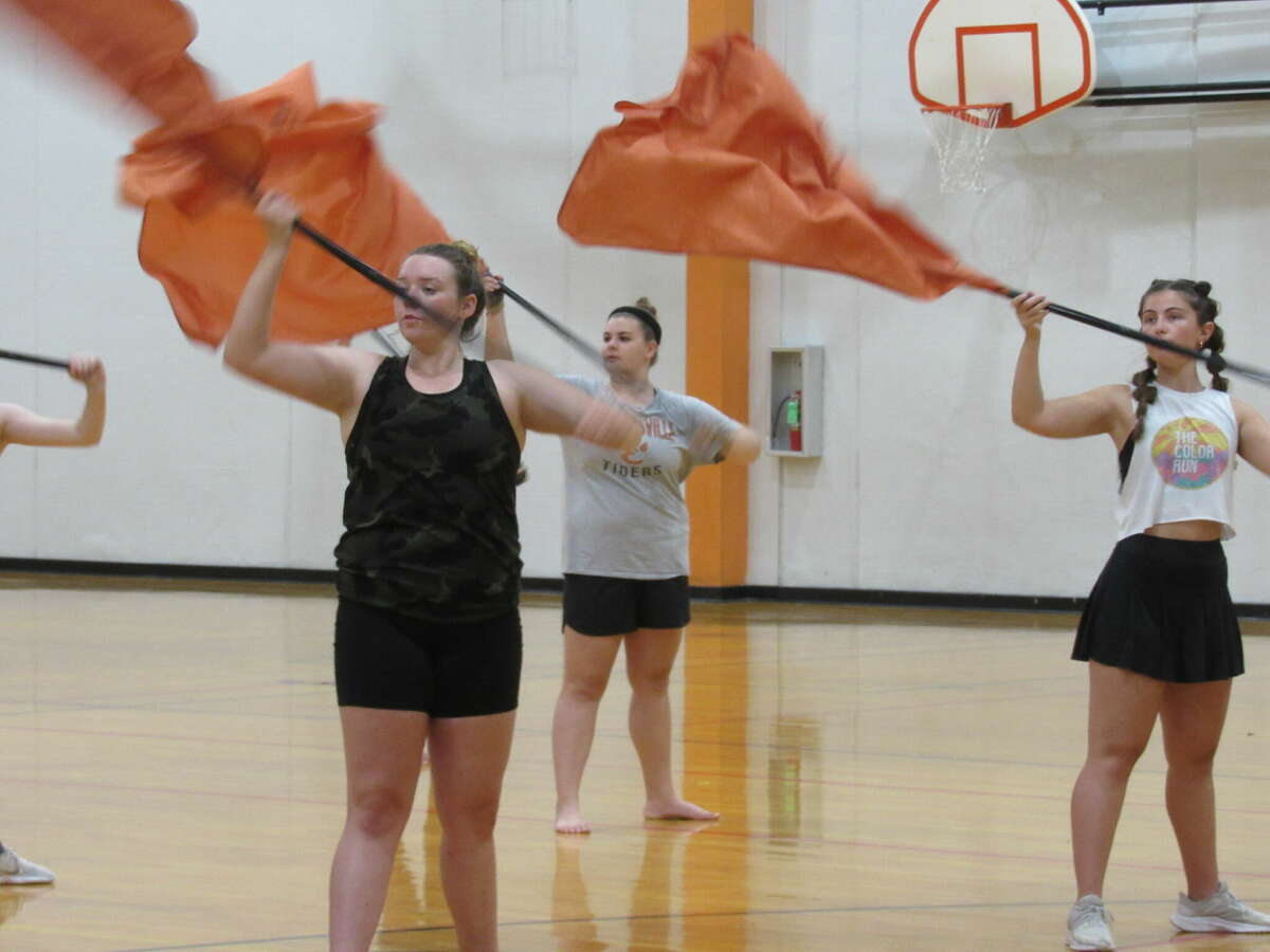 Edwardsville High School Marching Tigers begin another competition season