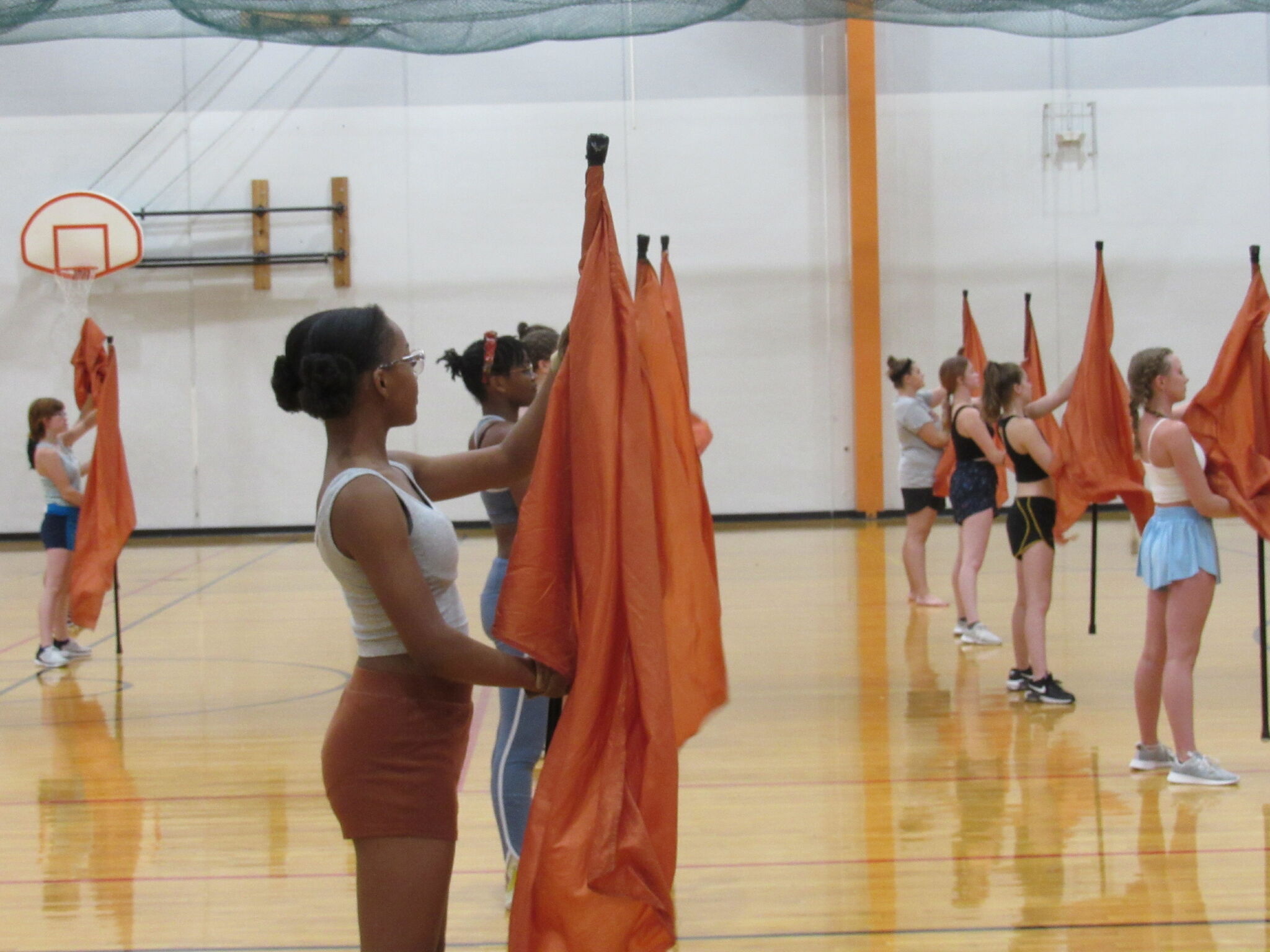 Edwardsville High School Marching Tigers begin another competition season