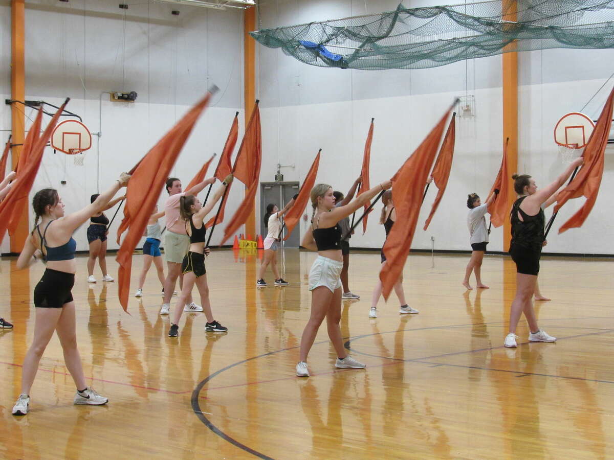 Edwardsville High School Marching Tigers begin another competition season