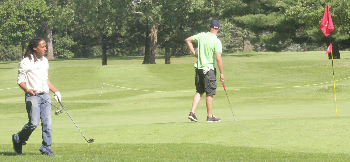 Golfers are staying busy this summer at Marquette Trails.