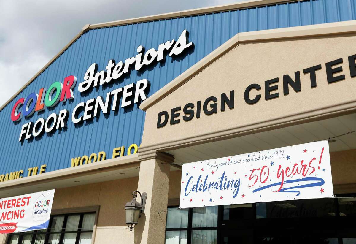 Color Interiors Design Center is celebrating 50 anniversary in business. The long-time Conroe business carries a variety of flooring materials from carpet to tile to hardwood to vinyl.