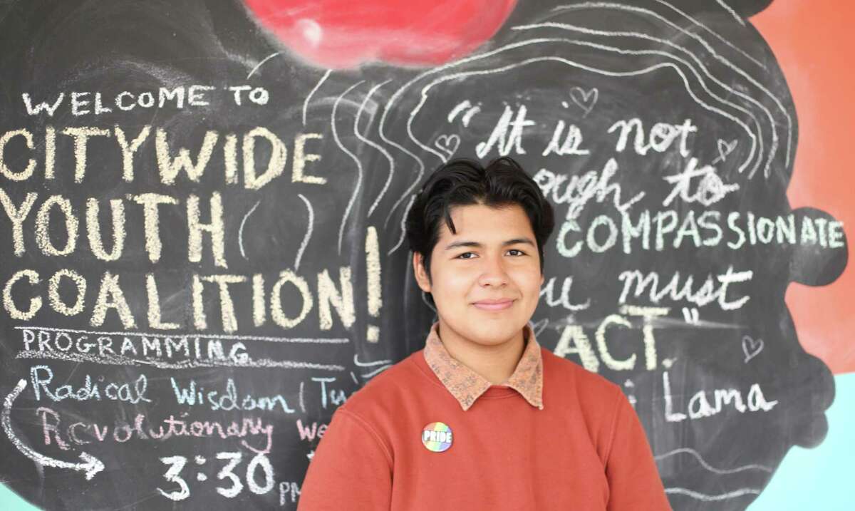 Dave John Cruz-Bustamante, the student representative on the New Haven school board, envisions schools in which teachers, students and staff celebrate a shared culture without “forcing students to assimilate into an identity they’re not familiar with.”