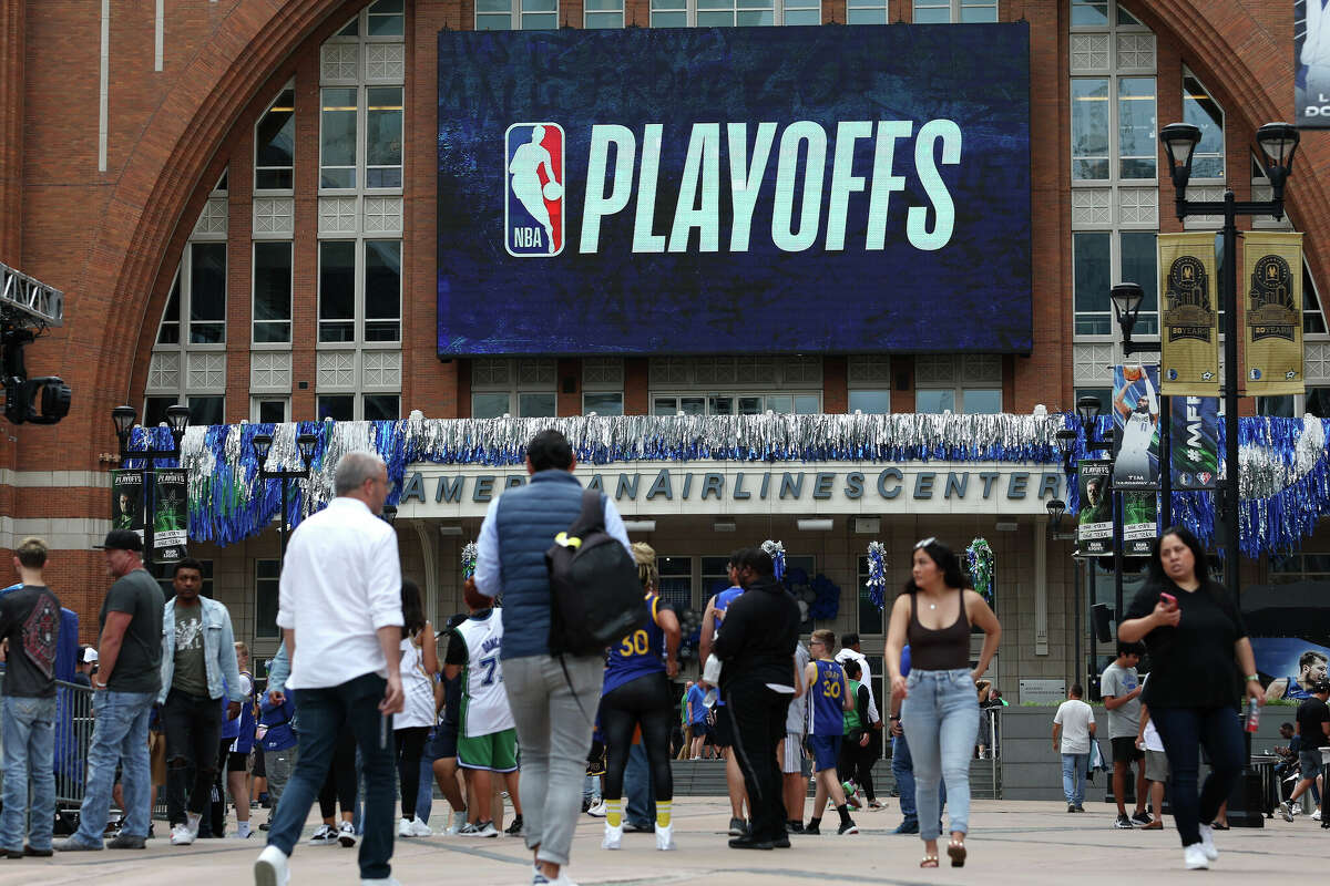 FILE PHOTO American Airlines Center prior to Game Four of the 2022 NBA Playoffs Western Conference Finals.