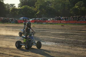 Community fair continues with evening drag race