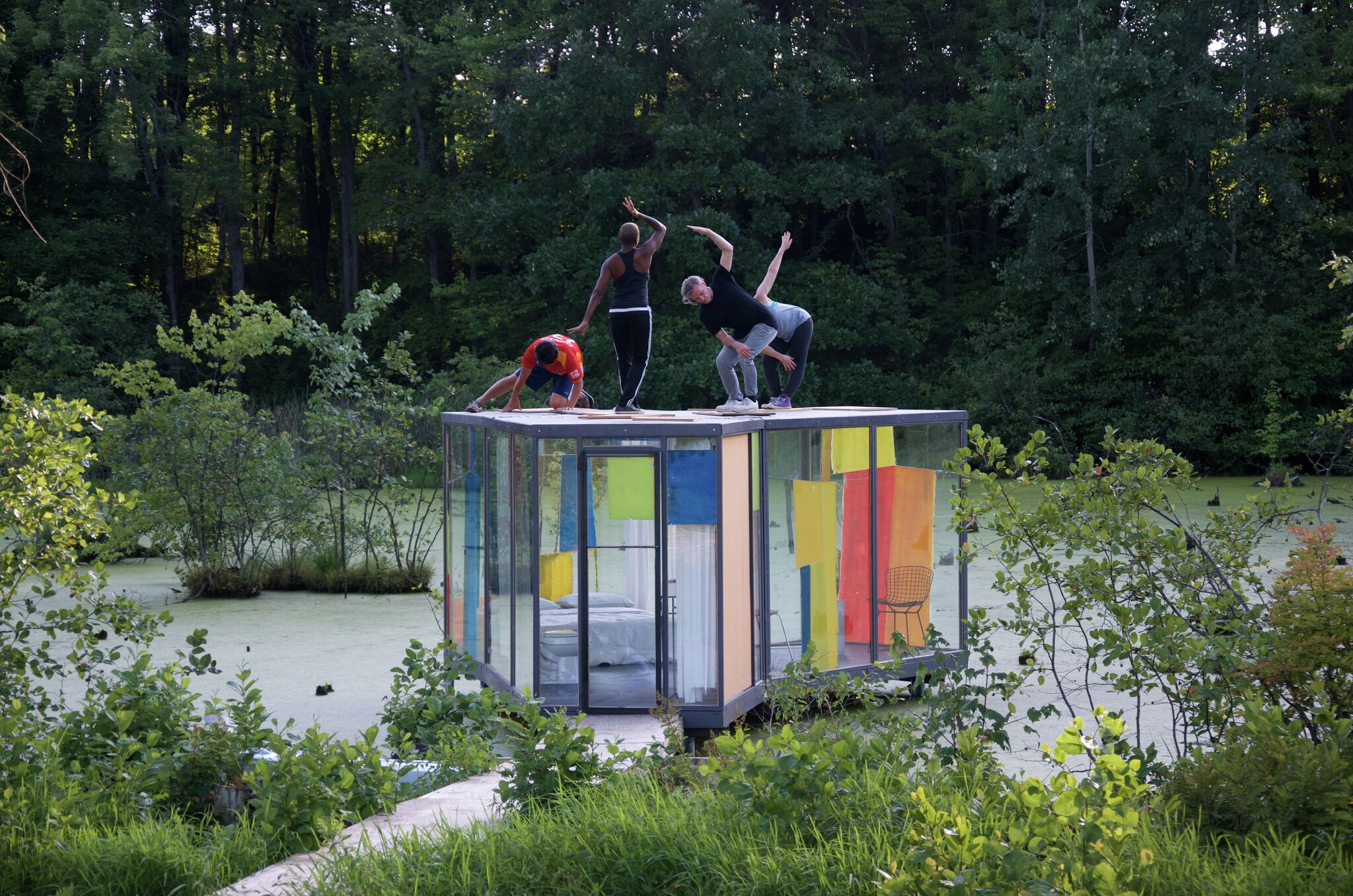 Dancers respond to exhibits at Art Omi in Ghent - Vimarsana News