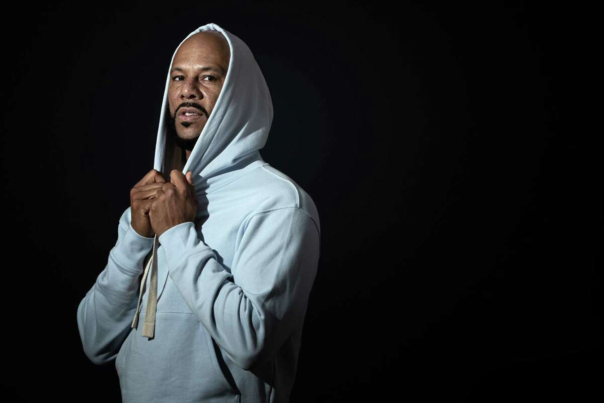 American rapper, actor, writer and activist Common, born Lonnie Rashid Lynn, is the first rapper to win Emmy, Grammy and Oscar awards. 
