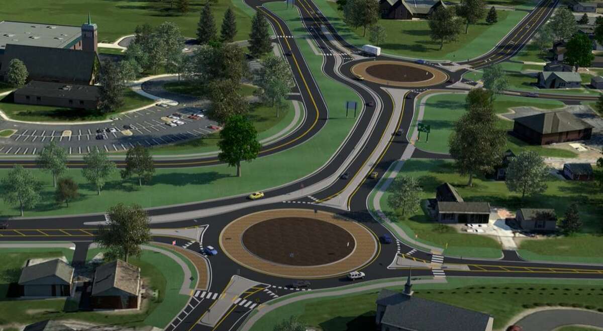 The Illinois Department of Transportation is planning two roundabouts on Illinois 3 in Godfrey. Project details are online at https://idot.illinois.gov/projects/IL-3-Godfrey.