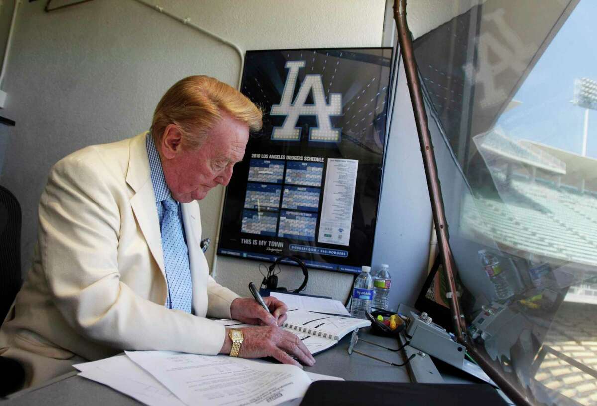 Vin Scully Legendary Dodgers It’s Time For Dodgers Baseball Shirt