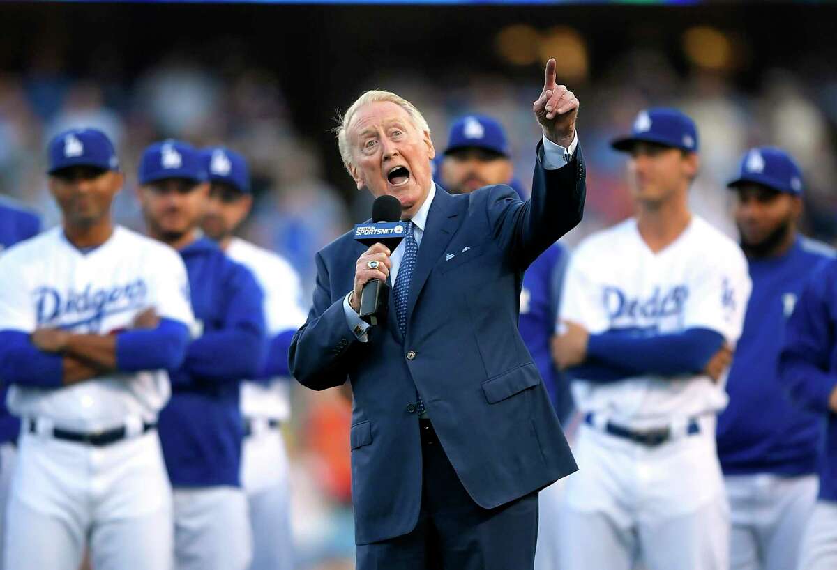 The Dodgers You Will Be Forever Missed Vin Scully Abbey Road