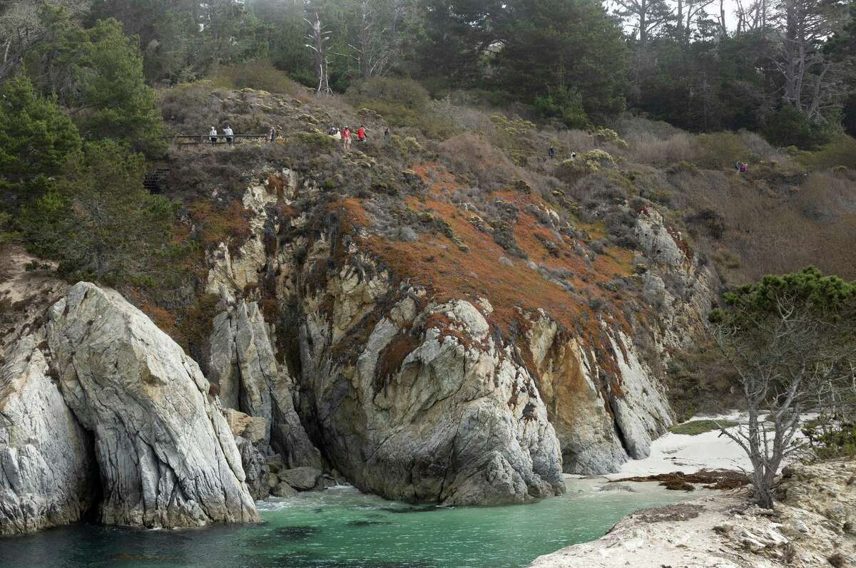 China Cove in Carmel. Poet Nora May French moved the city’s artist colony after her self-induced abortion in 1907.